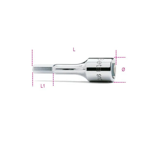Beta 910me 10mm bussole - ,