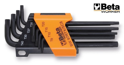 Serie chiavini maschio torx - maschio,